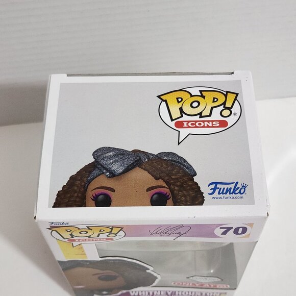 Funko POP! Icons - Whitney Houston #70 - Diamond Collection Target Exclusive - Picture 2 of 6